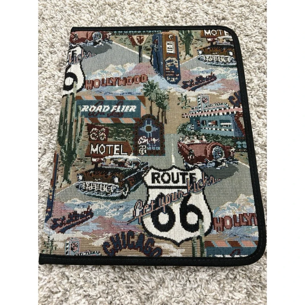 Route 66 Tapestry Roadside Attractions Work Folder Dart School Folder Portfolio
